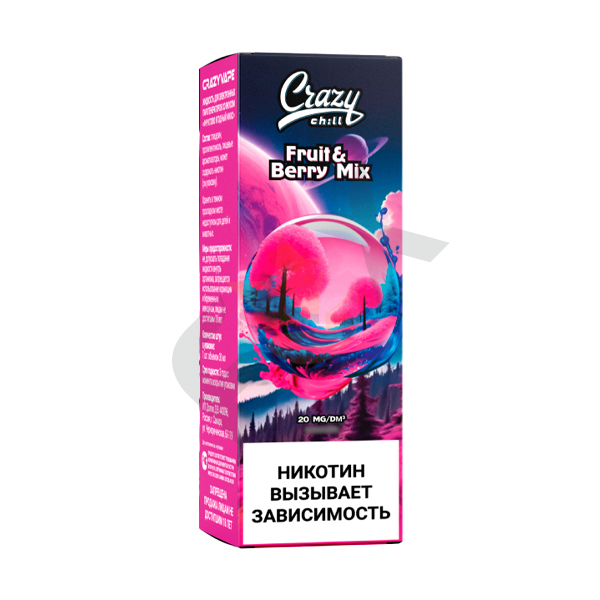 Crazy Chill - Fruit And Berry Mix 20 Hard