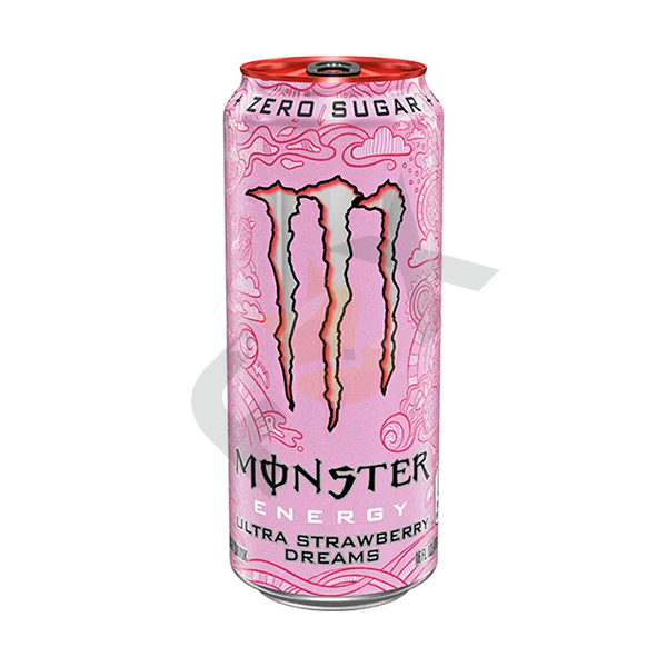 Monster Energy - Ultra Strawberry Dreams Zero Sugar 500 мл