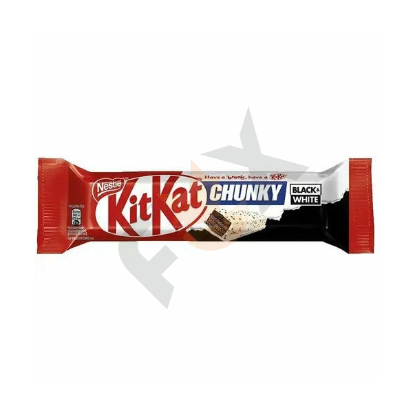 Kitkat - Chunky Black White