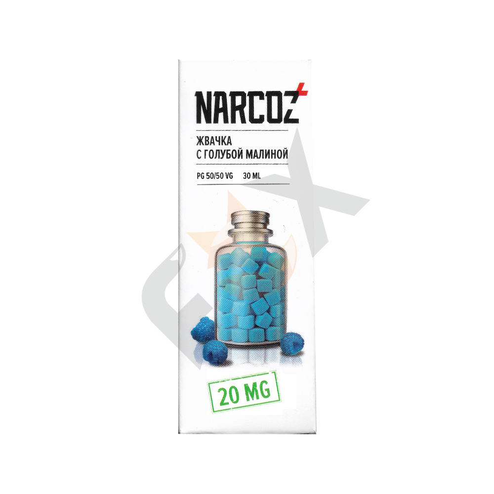 Narcoz - Жвачка С Голубой Малиной 20 мг