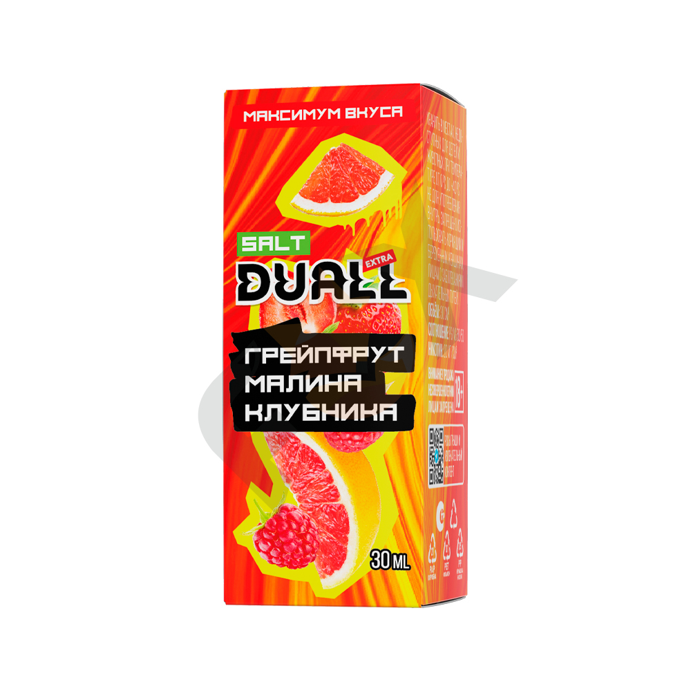 Duall Extra - Грейпфрут Малина Клубника 20 мг