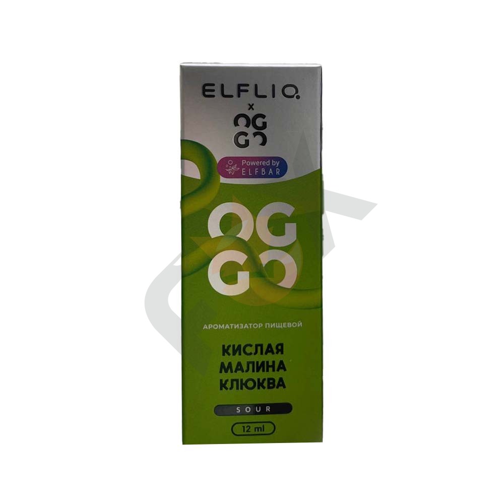 Elfliq Oggo Sour - Raspberry Cranberry