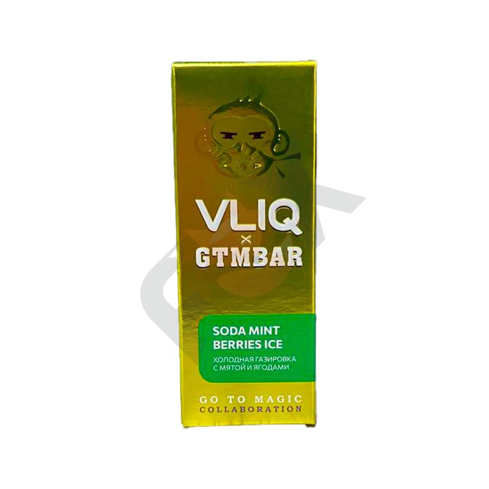 Vliq X Gtm - Холодная Газировка С Мятой И Ягодами