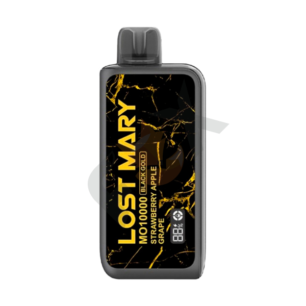 Lost Mary Mo10000 (Black Gold Edition) - Клубника Яблоко Виноград