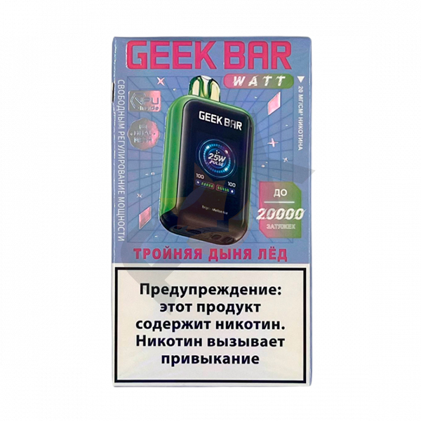 Geekbar Watt - Triple Melon Ice