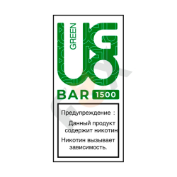 Ugobar 1500 - Green