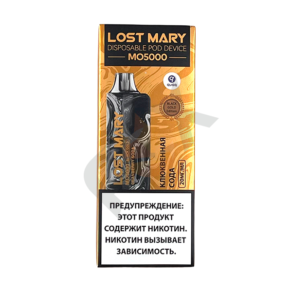 Lost Mary Mo5000 Golden Black - Cranberry Soda