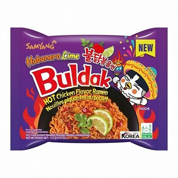 Лапша Samyang Buldak - Habanero Lime
