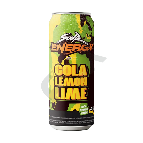 Sour Energy - Кола Лимон Лайм 450 мл