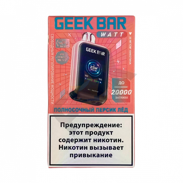 Geekbar Watt - Juicy Peach Ice