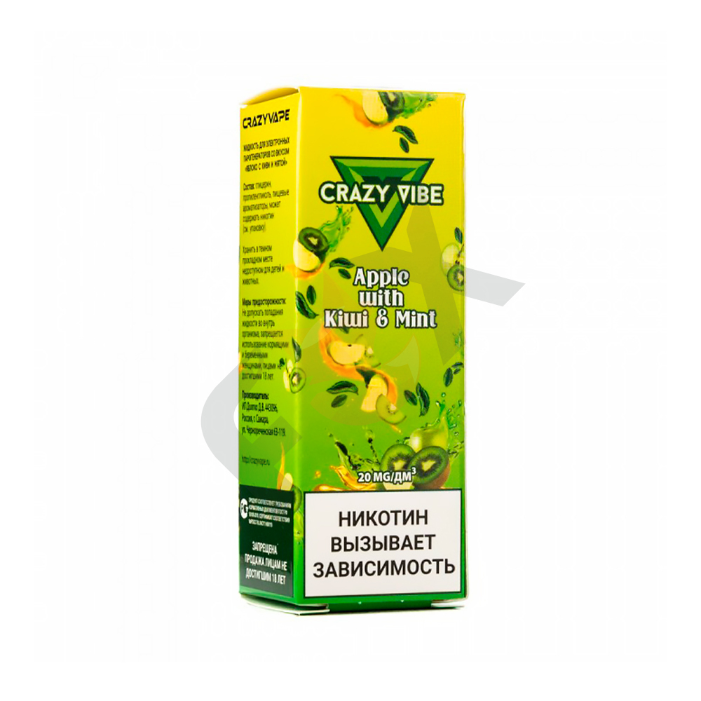 Crazy Vibe - Яблоко Киви Мята