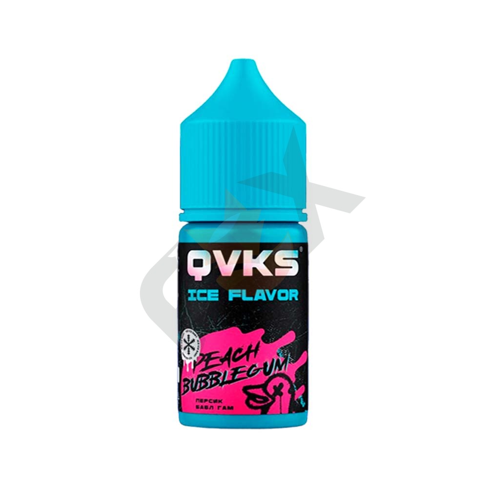 Qvks Ice - Персик Бабл Гам 20 мг