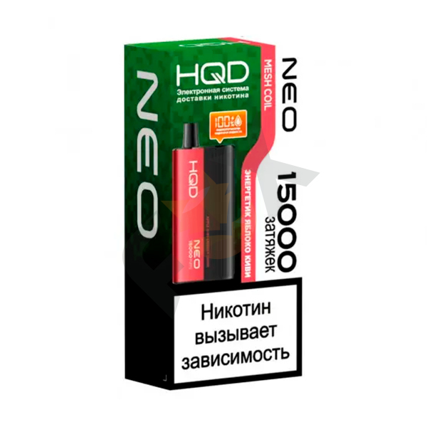 HQD Neo 15000 - Энергетик Яблоко Киви